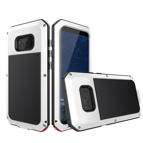 

military metal bumper silicone case full body cover heavy duty hybrid shockproof armor impact rugged tough case for samsung s8