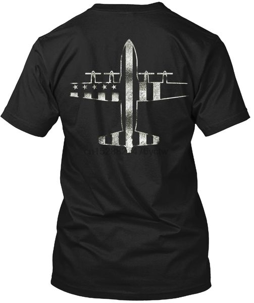 

мужчины футболка c-130 с flag женщины t-shirt