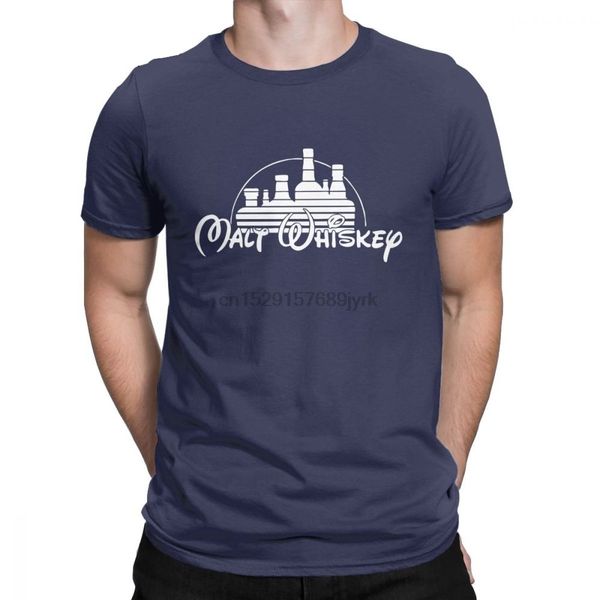 

malt whiskey t shirt for men drink drunk distillery father dad uncle gift print unique t-shirts o neck 100% cotton tees