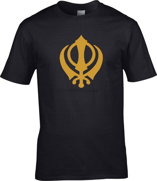 

сикхов ханда t shirt men мужская мода марка мужчины tops street wear t-shirt