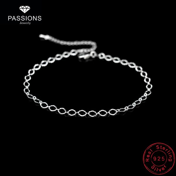 

new fashion exquisite small egg shaped ankle chains 925 sterling silver simple chain anklets for women jewelry anklet bracelet, Red;blue