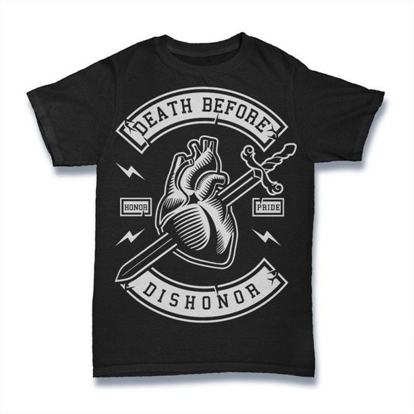 

death before dishonor t-shirt. 100% cotton premium tee new new funny tee shirt