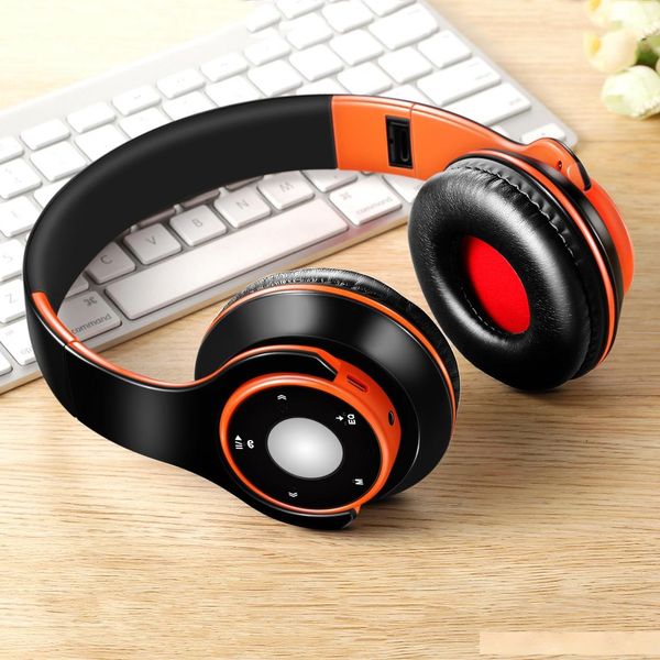 

wireless headphone bluetooth headphones gaming headset stereo music support wired/wireless with mic foldable headband studio earphones