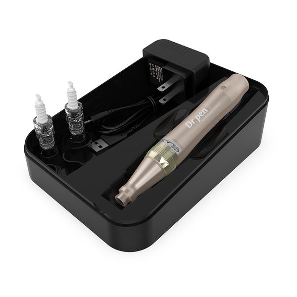 

plug in ultima m5 derma dr pen derma roller derma stamp with 12pin 2 needle cartridge