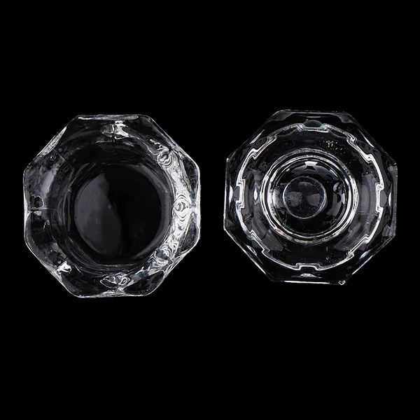 

nail art tips empty manicure acrylic nails polish remover storage bottle