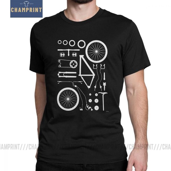 

men bike t shirt exploded mountain biker cycling mtb t-shirt vintage short sleeved clothes purified cotton tees 4xl 5xl 6xl