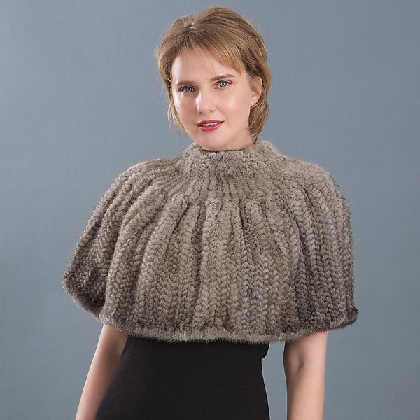 

genuine knitted shawl/wrap/cape cute /women thickening coat big size lady luxury shawl knitting, Blue;gray