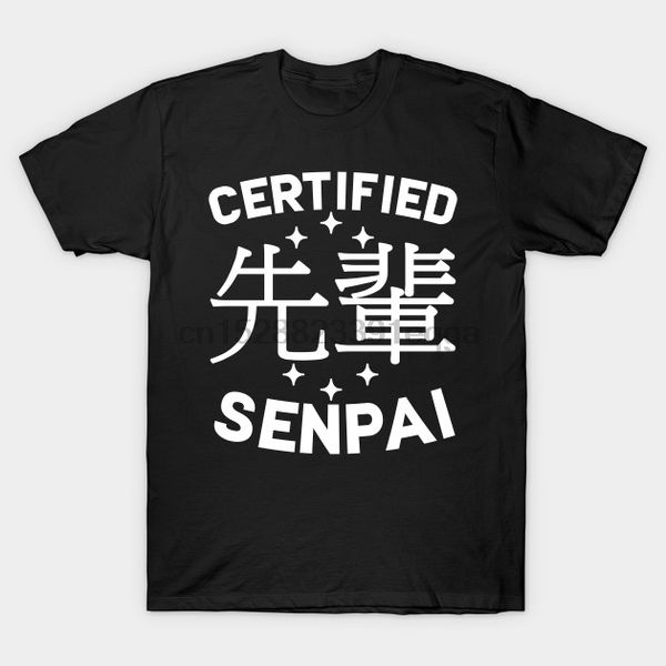 

men short sleeve tshirt certified senpai senpai t shirt women t-shirt