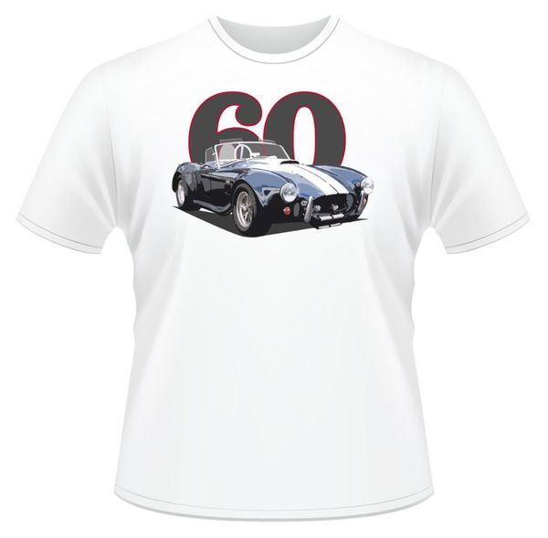 

2019 new casual tee shirt men's t-shirt, 1960 ac cobra classic car ideal birthday gift present. cotton t-shirt