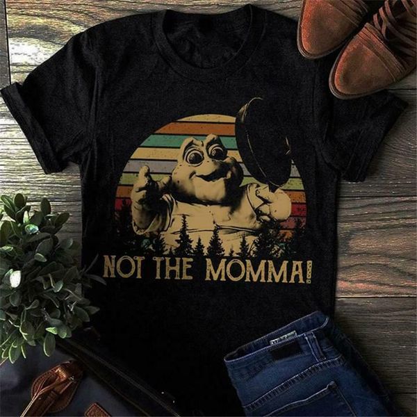 

dinosaurs not the momma t shirt dinosaurs vintage black cotton men s-6xl outdoor wear tee shirt