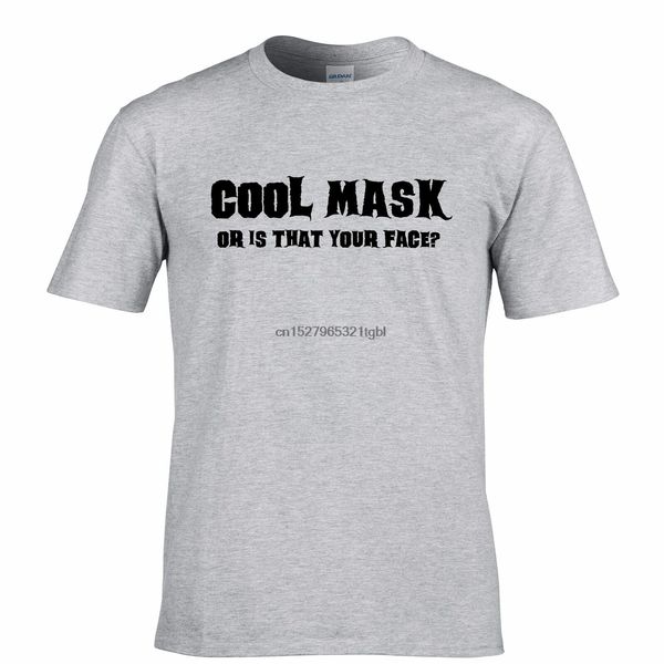

sassy halloween t shirt cool mask or is that your face rude scary joke