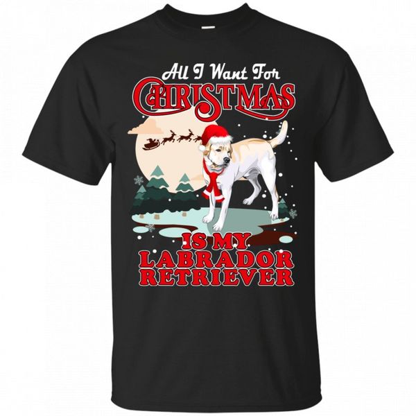 

is my labrador retriever men's christmas t-shirt