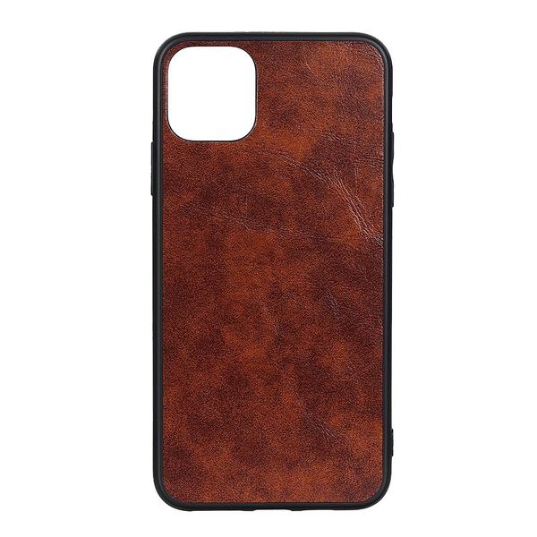 

real leather soft tpu case for iphone 11 pro max 11 pro iphone11 real genuine leather veneer gluing back phone cover skin luxury fashion
