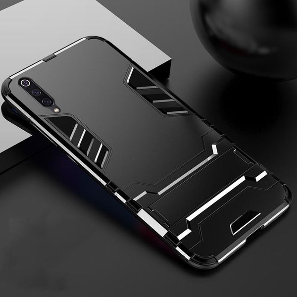 

for xiaomi mi 9 case armor hard pc soft silicone tpu back cover for xiaomi mi9 mi 9 shockproof holder phone case fundas