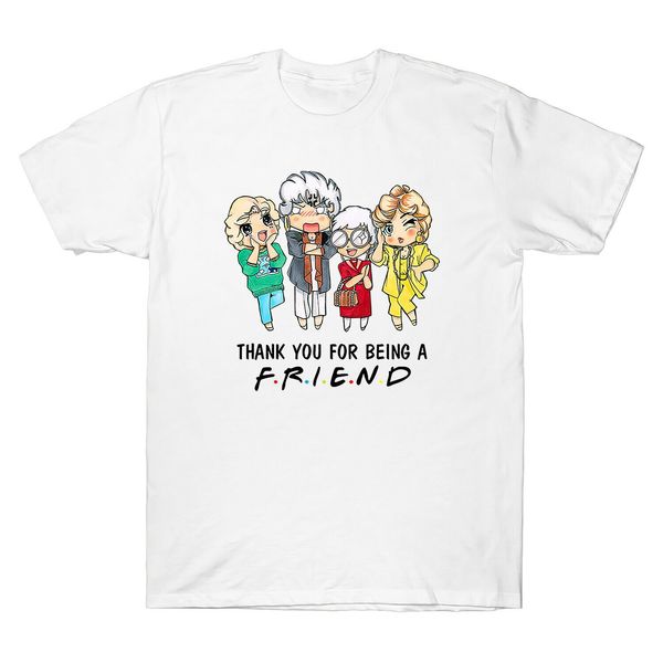 

золотые девочки спасибо за то, что friend vintage мужская черная футболка tee