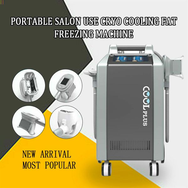 

4 cryo handle e fat cryolipolysis fat ing cryo shape body sculpting vacuum body shape machine with 360Â° double chin handle