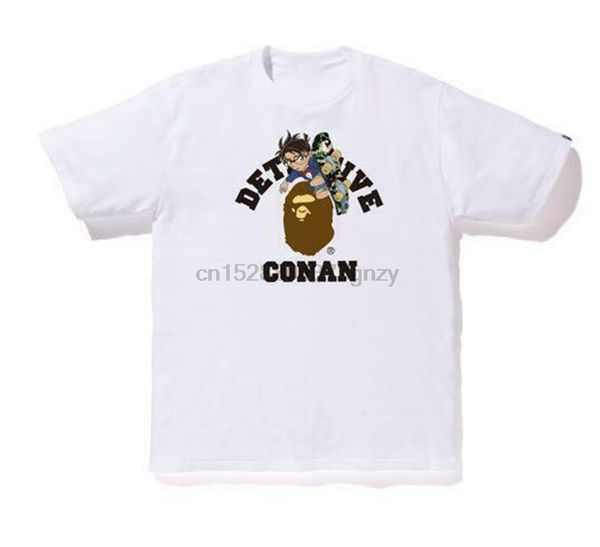 

ape detective conan collaboration t-shirt размер l мужской сыпучие fit tee shirt