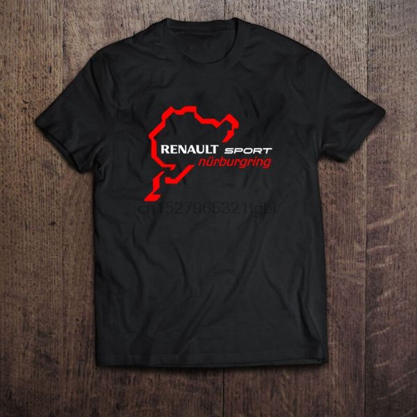 

renault sport nurburgring clio r3 touring car racing black t-shirt men's s-3xl