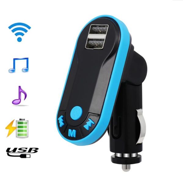 

автомобильный беспроводной bluetooth mp3-плеер fm-передатчик handsfree audio kit дополнительный цвет