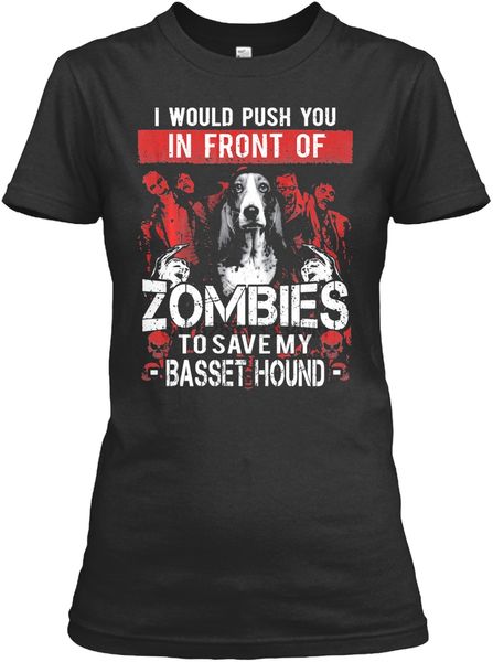 

men t shirt basset hound lover t-shirt - halloween g women t-shirt