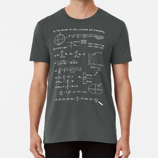

the answer to life , univers , and everything. t shirt h2g2 the hitchhikers guide to the galaxy 42 marvin