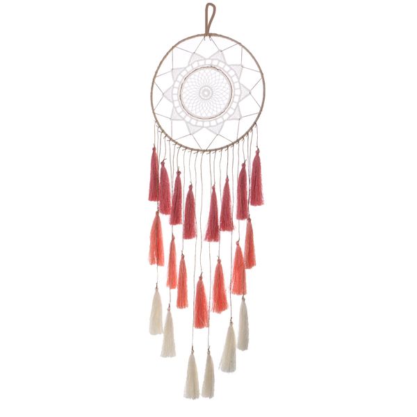 

bohemian кисточкой ловец снов ветер chime гобелен декор орнамент 55cm-21inch - удачи