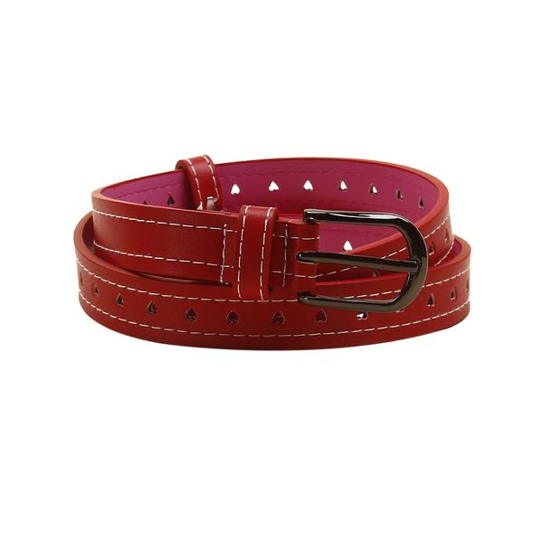 

casual arrivals time-limited designers leather belt ms. fashion simple ins non-mainstream wild jeans accessories woman belts outdoor sports, Black;brown