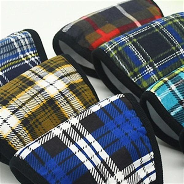 

double deck cloth lattice mascarilla fashion breath warm coldproof face mask thickening women men reusable mouth respirator 1 1ry g2