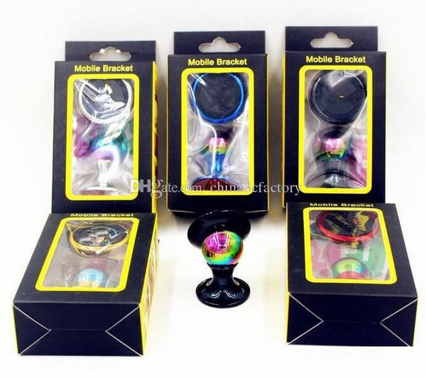 

360Â° magnetic car mount ball dock phone holder stand for iphone samsung s8 s9 with retail box