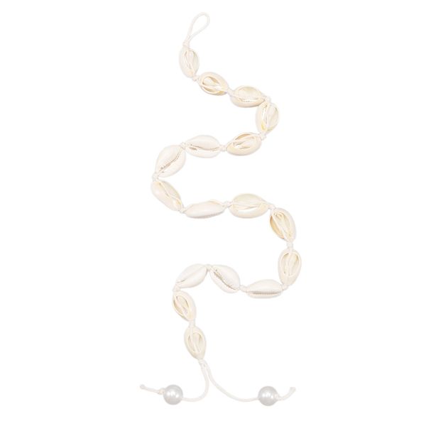 

natural shell choker necklace beads handmade pearl jewelry for women girls, Silver