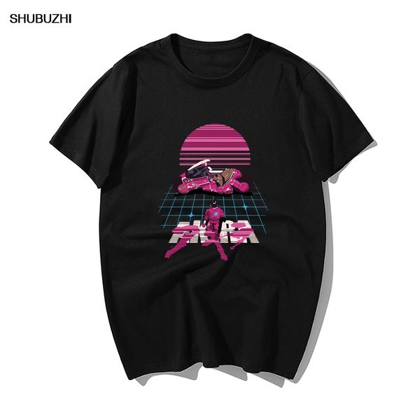 

fashoin akira synthwave t shirt men japanese anime t-shirt summer casual cotton short sleeve tshirt hip hop harajuku streetwear