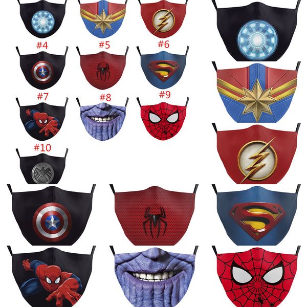 

fashion 3d print face mask cartoon designer dustproof masks women men strap adjustable fac 09fo1