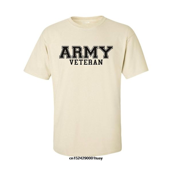 

army veteran с коротким рукавом футболка в песке