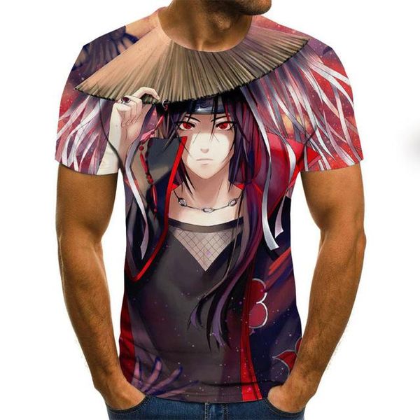 

character anime print 3d print shirts harajuku harajuku kawaii men clothing
