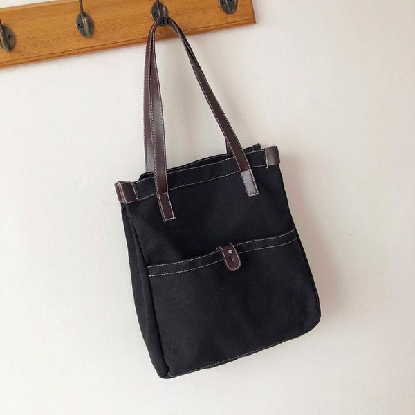 

#h20 women's casual canvas shoulder bag female new big capacity canvas handbag totes ladies vintage purse bolsa feminina