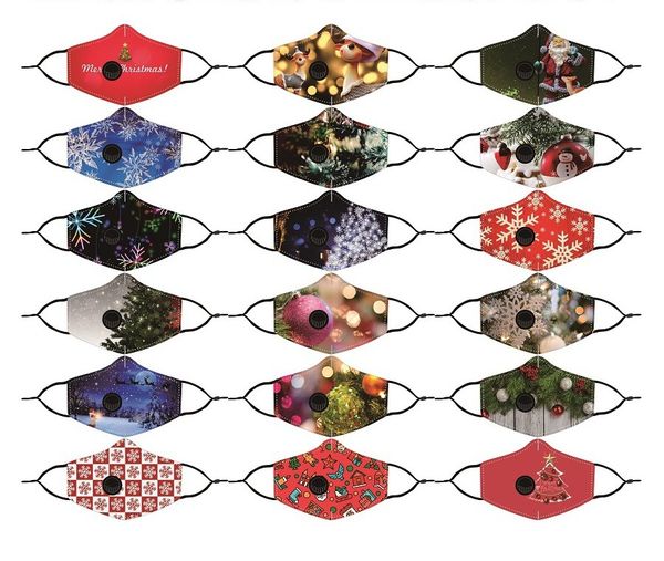 

designer face masks dust mask anti influenza particulate respirator protective masks safety pm2.5 dustproof christmas 3d print face mask