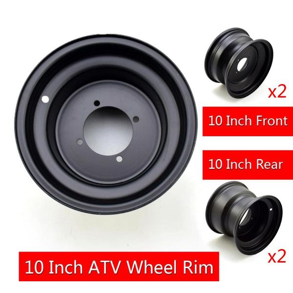

10 inch atv quad wheel rim front x2 rear x2