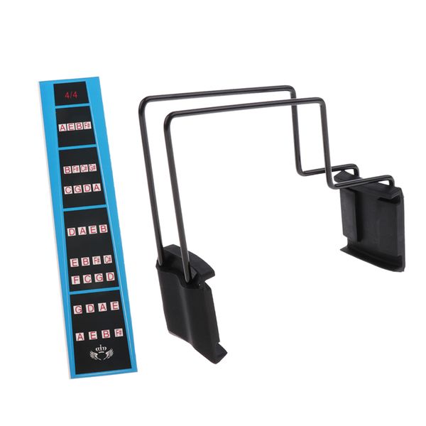 

violin chart finger guide sticker + violin bowing collimator for 4/4 violin