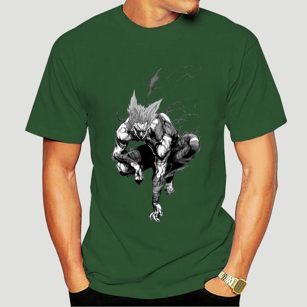 

one punch man strongest monster garou printed men's shubuzhi new fashion casual men t shirt novelty muscle shirt-1774a