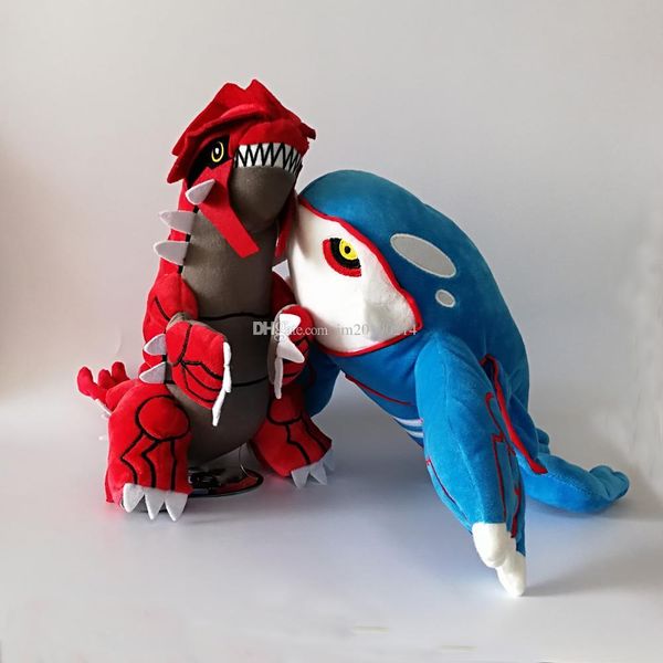 

new toy 30cm groudon and 35cm kyogre soft doll plush mew toy for kids christmas halloween gifts