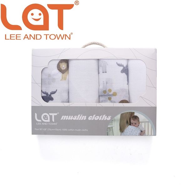

4pcs/lot muslin 100% cotton flannel baby swaddles soft newborns blankets baby blankets newborn muslin diapers baby swaddle wrap 200925