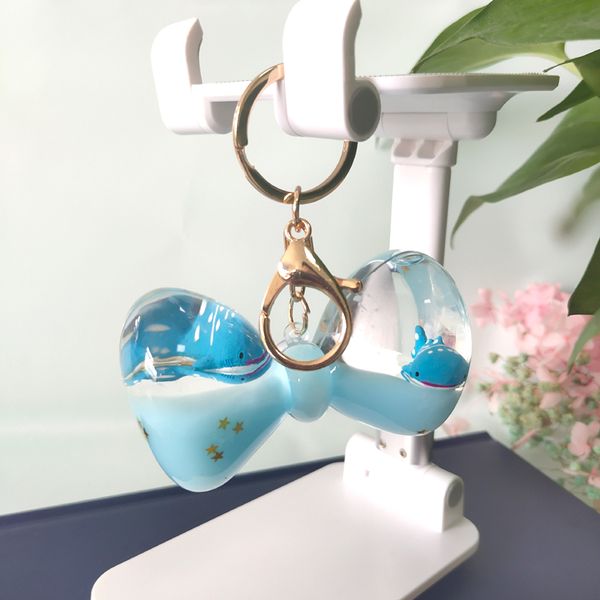 

crystal bow-in-oil key chain kawaii soft cute gift student gift