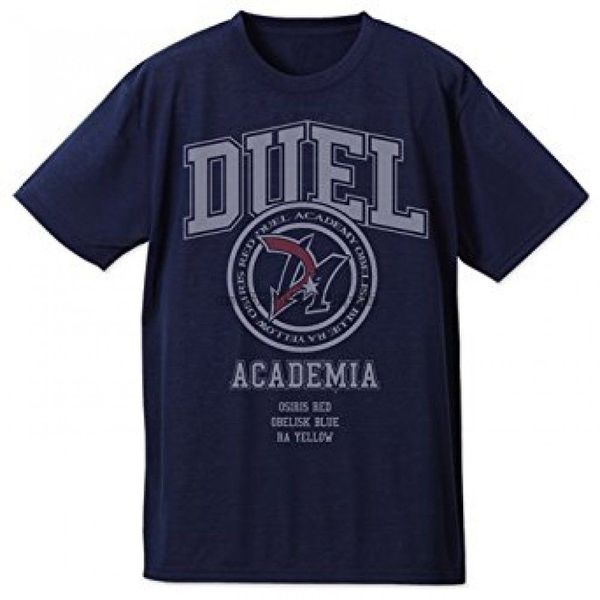 

yu-gi-oh duel monsters academia dry men t-shirt navy japanese anime