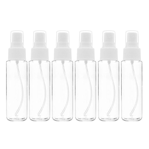 

6pcs empty transparent plastic fine mist spray bottle 30 ml fine mist spray bottle