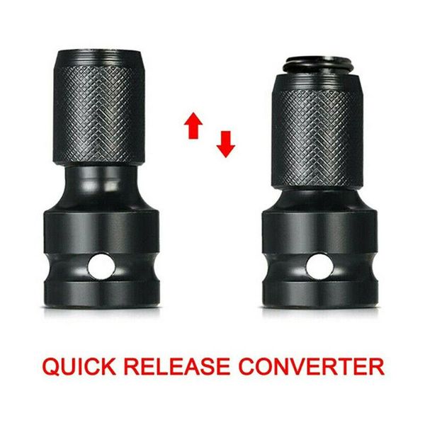 

chrome vanadium steel hex socket adapter wrench 1/2 drive drill bit 23*50mm