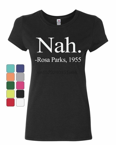 

nah rosa parks 1955 civil rights women tee om justice