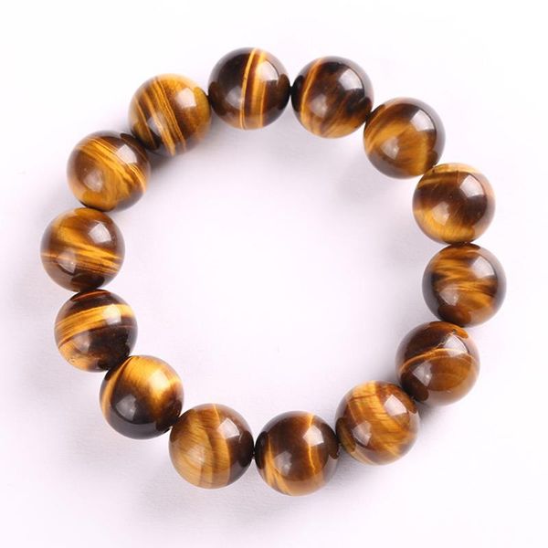 

couples distance natural stone tiger eye beads beaded bracelet for women man jewelry making diy yoga buddha bracelet handmade, Black