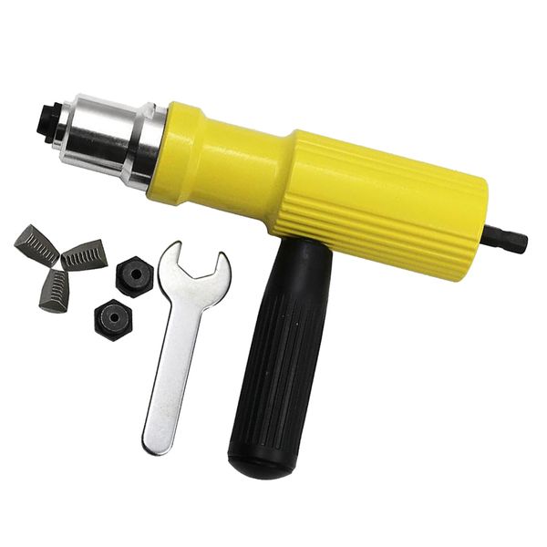 

electric blind rivet nut gun cordless riveting drill adaptor riveting #3