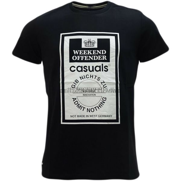 

weekend offender black admit nichts t-shirt - gib nichts zu