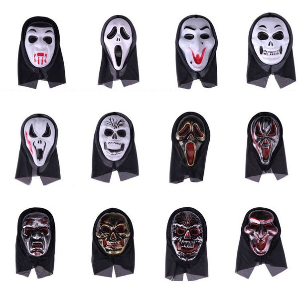 

halloween mask toy horrible ghost face scream masks party cosplay decorative props wholesale toys
